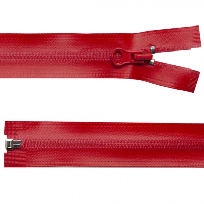 Молния водонепроницаемая PVC Т-7, 90 см, разъемная, цвет (820) красный - купить в Пензе. Цена: 61.18 руб.