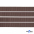 Репсовая лента 005, шир. 6 мм/уп. 50+/-1 м, цвет коричневый - купить в Пензе. Цена: 88.45 руб.