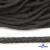 Шнур плетеный d-6 мм круглый, 70% хлопок 30% полиэстер, уп.90+/-1 м, цв.1088-т.серый - купить в Пензе. Цена: 588 руб.