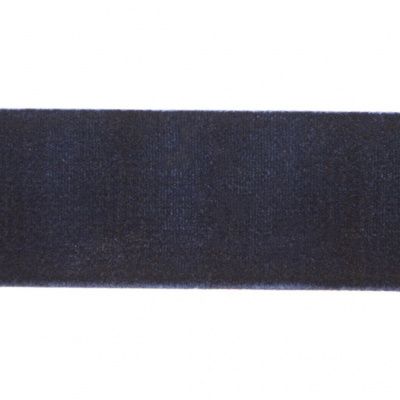 Лента бархатная нейлон, шир.25 мм, (упак. 45,7м), цв.180-т.синий - купить в Пензе. Цена: 800.84 руб.