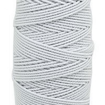 Нитка - резинка Спандекс 25 м (уп-10шт)-белые - купить в Пензе. Цена: 35.65 руб.