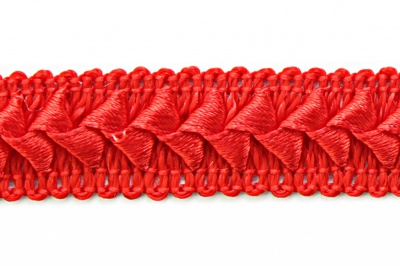 Тесьма декоративная "Самоса" 091, шир. 20 мм/уп. 33+/-1 м, цвет красный - купить в Пензе. Цена: 304.43 руб.