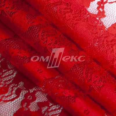 Кружевное полотно стрейч 15A61/RED, 100 гр/м2, шир.150см - купить в Пензе. Цена 1 580.95 руб.