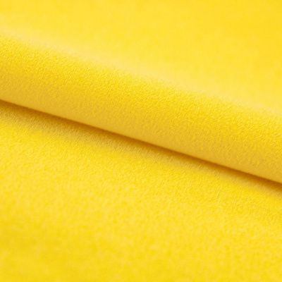 Креп стрейч Амузен 12-0752, 85 гр/м2, шир.150см, цвет жёлтый - купить в Пензе. Цена 194.07 руб.
