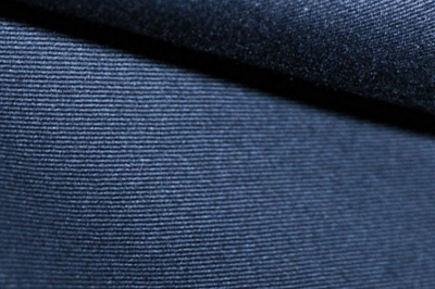Ткань костюмная 8874/3, цвет темно-синий, 100% полиэфир - купить в Пензе. Цена 433.60 руб.