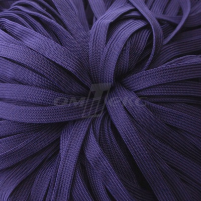 Шнур 15мм плоский (100+/-1м) №10 фиолетовый - купить в Пензе. Цена: 10.21 руб.