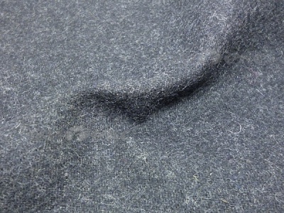 Ткань костюмная п/шерсть №2096-2-2, 300 гр/м2, шир.150см, цвет т.серый - купить в Пензе. Цена 517.53 руб.