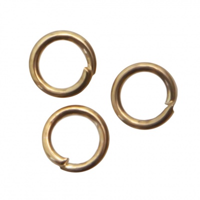 Кольцо  соединительное для бижутерии 4 мм, цв.-золото - купить в Пензе. Цена: 0.41 руб.