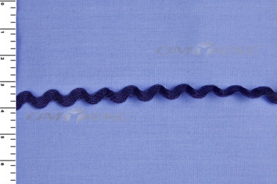 Тесьма плетеная "Вьюнчик"/т.синий - купить в Пензе. Цена: 48.03 руб.