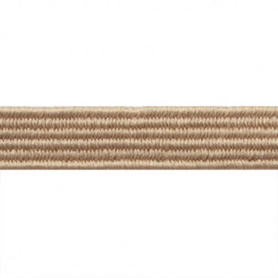 Резиновые нити с текстильным покрытием, шир. 6 мм ( упак.30 м/уп), цв.- 97-бежевый - купить в Пензе. Цена: 152.05 руб.