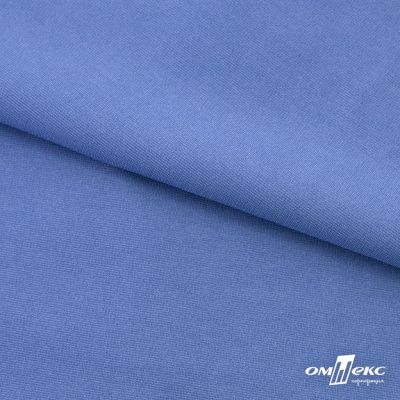 Трикотажное полотно Джерси Понте-де-Рома, 95% / 5%, 150 см, 290гм2, цв. серо-голубой, м - купить в Пензе. Цена 297 руб.
