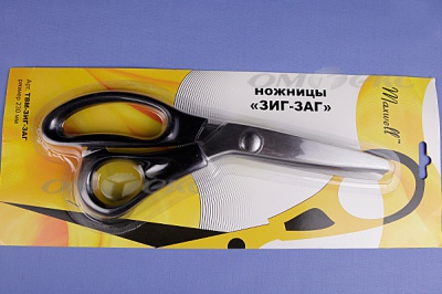 Ножницы ЗИГ-ЗАГ "MAXWELL" 230 мм - купить в Пензе. Цена: 1 041.25 руб.