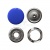 Кнопка рубашечная (закрытая) 9,5мм - эмаль, цв.168 - голубой - купить в Пензе. Цена: 4.77 руб.