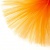 Фатин матовый 16-127, 12 гр/м2, шир.300см, цвет оранжевый - купить в Пензе. Цена 96.31 руб.