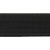 Резинка 25 мм Тканая, 13,75 гр/п.м, (бобина 25 +/-0,5 м) - черная  - купить в Пензе. Цена: 11.67 руб.