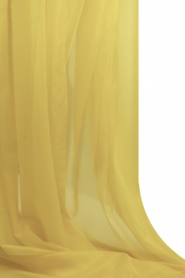 Портьерный капрон 12-0826, 47 гр/м2, шир.300см, цвет св.жёлтый - купить в Пензе. Цена 137.27 руб.