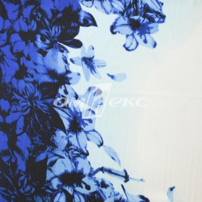 Плательная ткань "Фламенко" 19.1, 80 гр/м2, шир.150 см, принт растительный - купить в Пензе. Цена 241.49 руб.