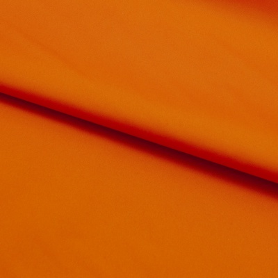 Поли понж (Дюспо) 17-1350, PU/WR, 65 гр/м2, шир.150см, цвет оранжевый - купить в Пензе. Цена 82.93 руб.