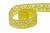 Тесьма кружевная 0621-1059, шир. 20 мм/уп. 20+/-1 м, цвет 017-жёлтый - купить в Пензе. Цена: 507.67 руб.