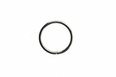 Кольцо металлическое d-15 мм, цв.-никель - купить в Пензе. Цена: 2.45 руб.