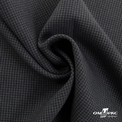 Ткань костюмная Пье-де-пуль 24013, 210 гр/м2, шир.150см, цвет т.серый - купить в Пензе. Цена 334.18 руб.