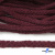 Шнур плетеный d-6 мм круглый, 70% хлопок 30% полиэстер, уп.90+/-1 м, цв.1070-бордовый - купить в Пензе. Цена: 588 руб.