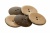 Деревянные украшения для рукоделия пуговицы "Кокос" #2 - купить в Пензе. Цена: 33.11 руб.